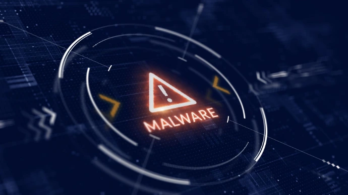 avertissement de malware