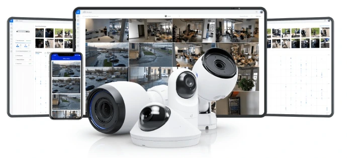 several CCTV camera types