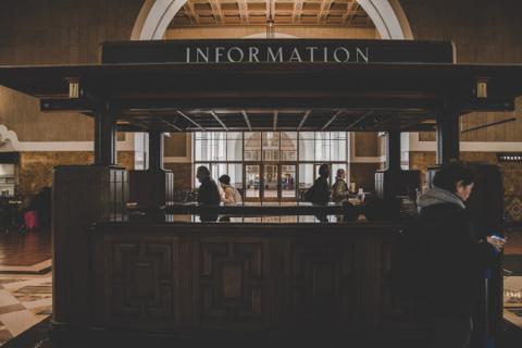 réception d'hôtel
